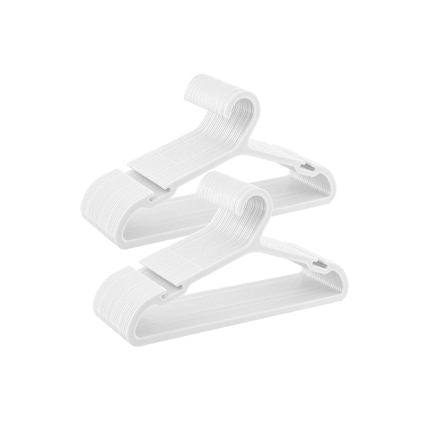 SONGMICS Clothes Hangers with Wide Shoulder Notches UCRP010W01