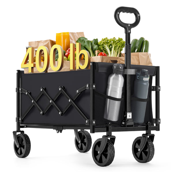 SONGMICS Collapsible Outdoor Wagon CGFW909B01