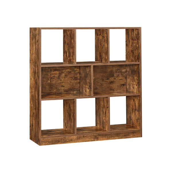 VASAGLE Wooden Bookcase with Open Shelves ULBC55BX
