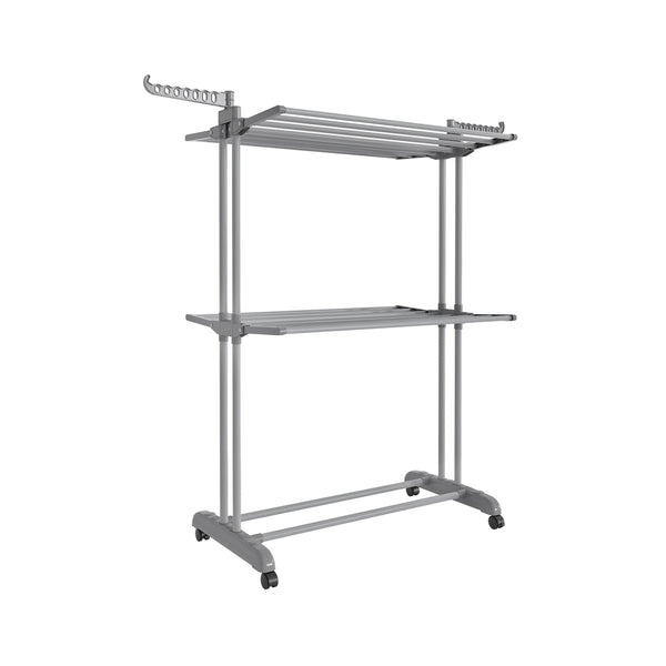 SONGMICS Foldable Clothes Drying Rack for Indoor and Outdoor Use CLLR702G01