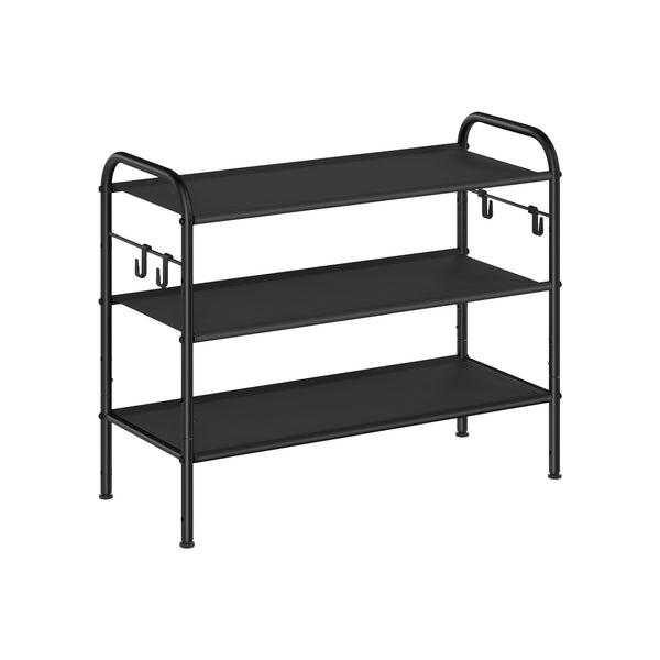 SONGMICS 44.9" Wide Fabric Shoe Rack ULMR037B01