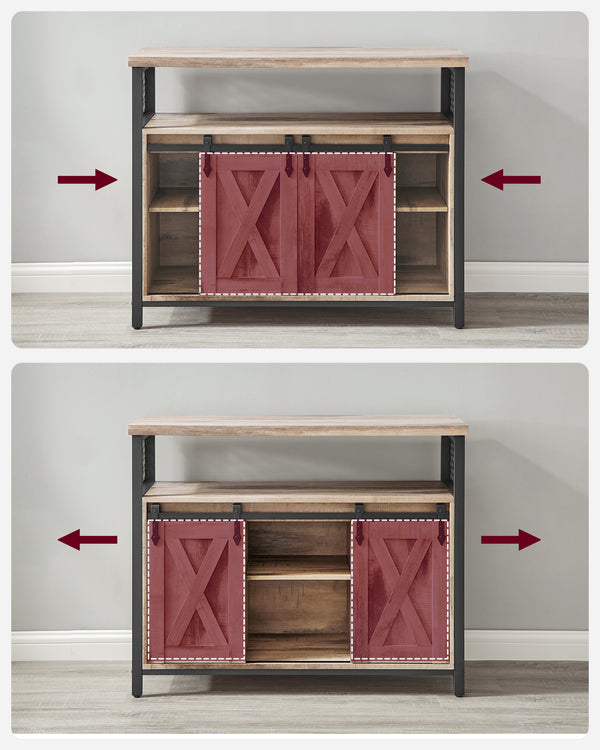 VASAGLE VASAGLE Buffet Cabinet, Storage Cabinet ULSC092B50