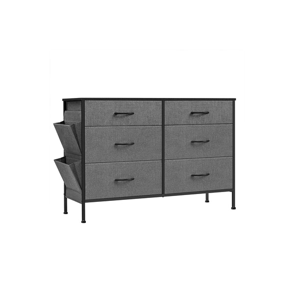 SONGMICS 8 Drawers Dresser with Side Pockets ULTS823G22