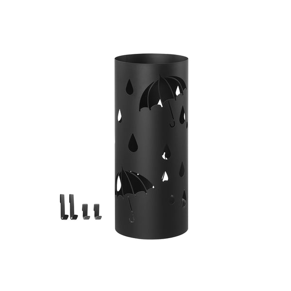 SONGMICS Metal Umbrella Stand with Water Tray ULUC024B01