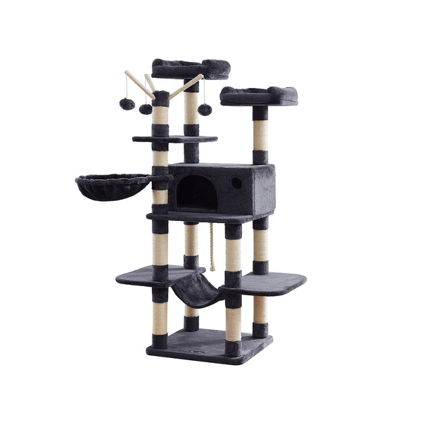 Feandrea Cat Activity Center with Hammock UPCT087G01