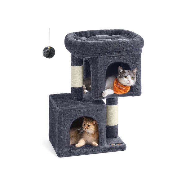 Feandrea Cat Tree with 2 Cat Caves UPCT611G01
