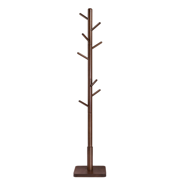 VASAGLE Coat Rack Walnut Color URCR010W01