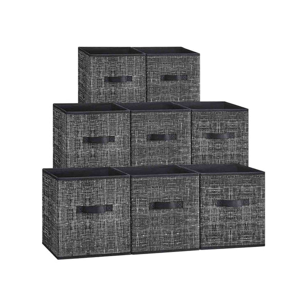 SONGMICS Set of 8 Foldable Storage Cubes UROB826B01