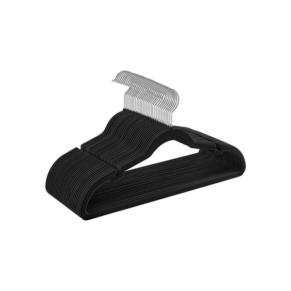 SONGMICS 50-Pack Non-Slip Coat Hangers 16.9 Inches UCRF029B03