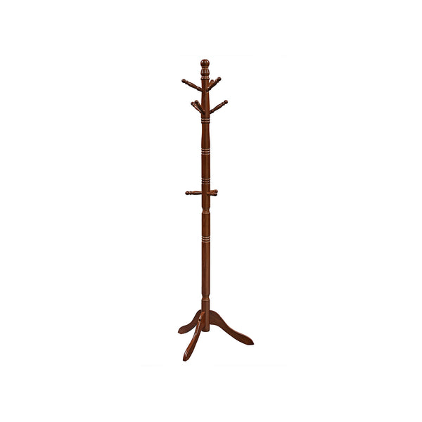 VASAGLE Solid Wood Coat Rack and Stand URCR03WN