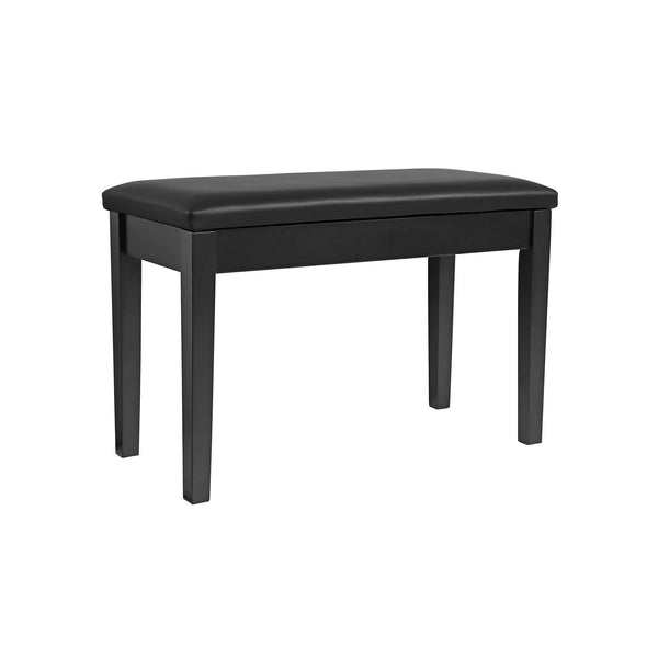 SONGMICS Wooden Duet Piano Bench ULPB75BK